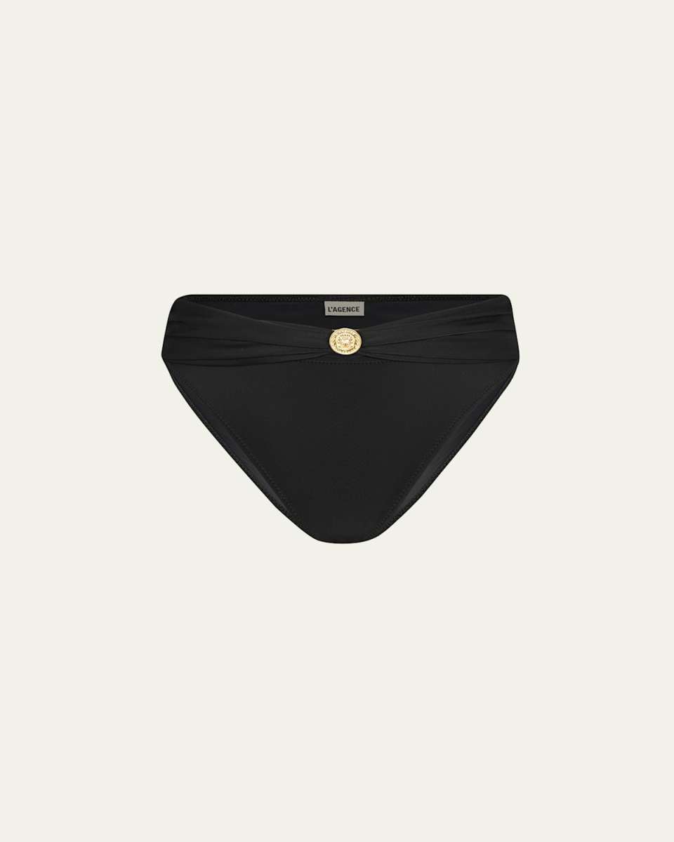 Miya Solid Classic Bikini Bottoms